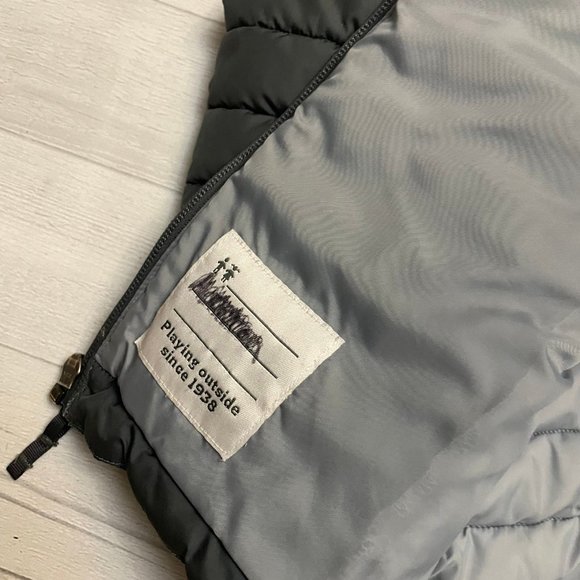 Columbia boys grey lightweight puffer xs 6/7 - Picture 8 of 10